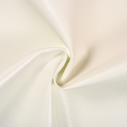 Ткань Дерматин (Кожзам) для мебели, цвет Белый (на отрез)  в Юрга