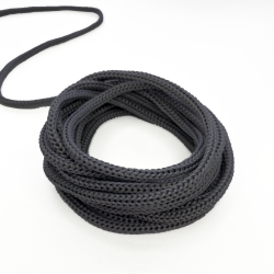 Шнур для одежды d-4.5мм, цвет Серый (на отрез)  в Юрга
