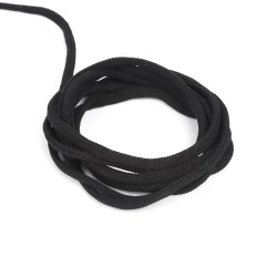 Шнур для одежды 4,5 мм, цвет Чёрный (на отрез)  в Юрга