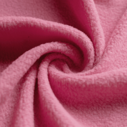 Флис Односторонний 130 гр/м2, цвет Розовый (на отрез)  в Юрга