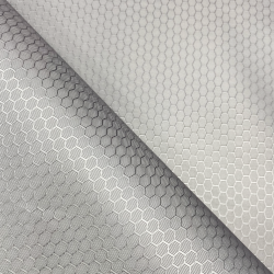 Ткань Оксфорд 300D PU Рип-Стоп СОТЫ, цвет Светло-Серый (на отрез)  в Юрга