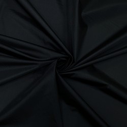 Ткань Дюспо 240Т WR PU Milky, цвет Черный (на отрез)  в Юрга
