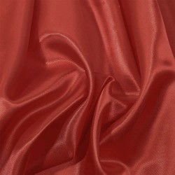 Ткань Атлас-сатин, цвет Красный (на отрез)  в Юрга