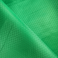 Ткань Оксфорд 300D PU Рип-Стоп СОТЫ, цвет Зелёный (на отрез)  в Юрга