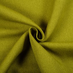 Ткань Рогожка (мебельная), цвет Зелёный (на отрез)  в Юрга