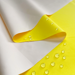 Водонепроницаемая Дышащая Мембранная ткань PU 10'000, цвет Жёлтый (на отрез)  в Юрга