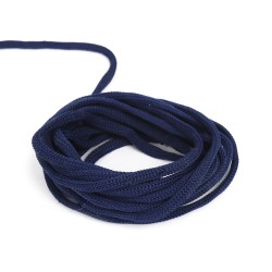 Шнур для одежды d-4.5мм, цвет Синий (на отрез)  в Юрга